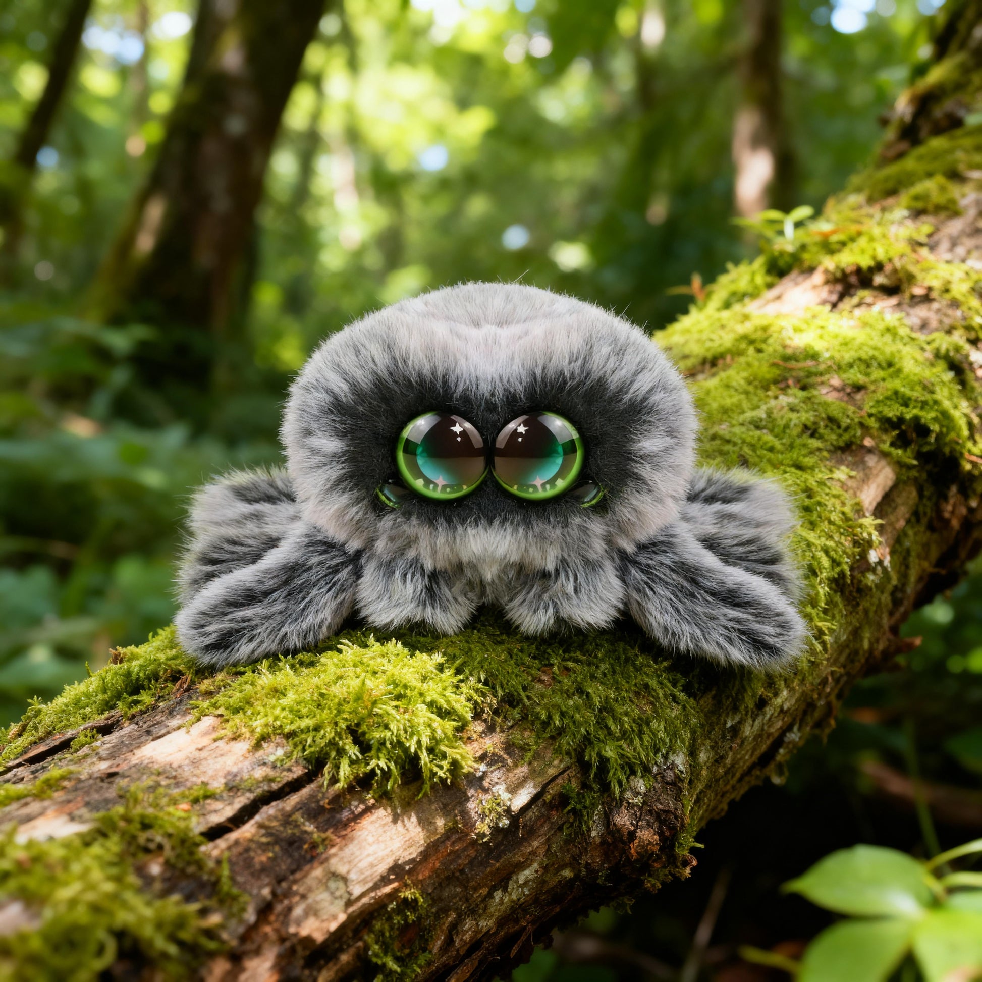 Snowball Spider Plush Toy