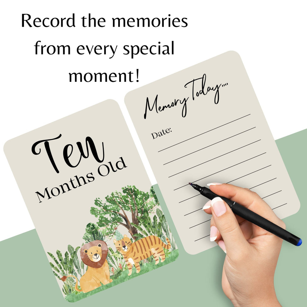 Baby Milestone Cards Pack of 40