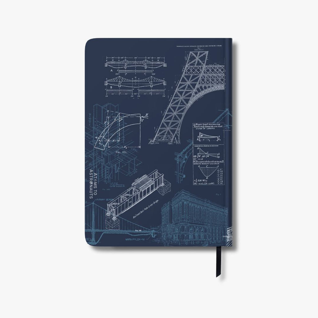 Structural Engineering A5 Hardcover Notebook