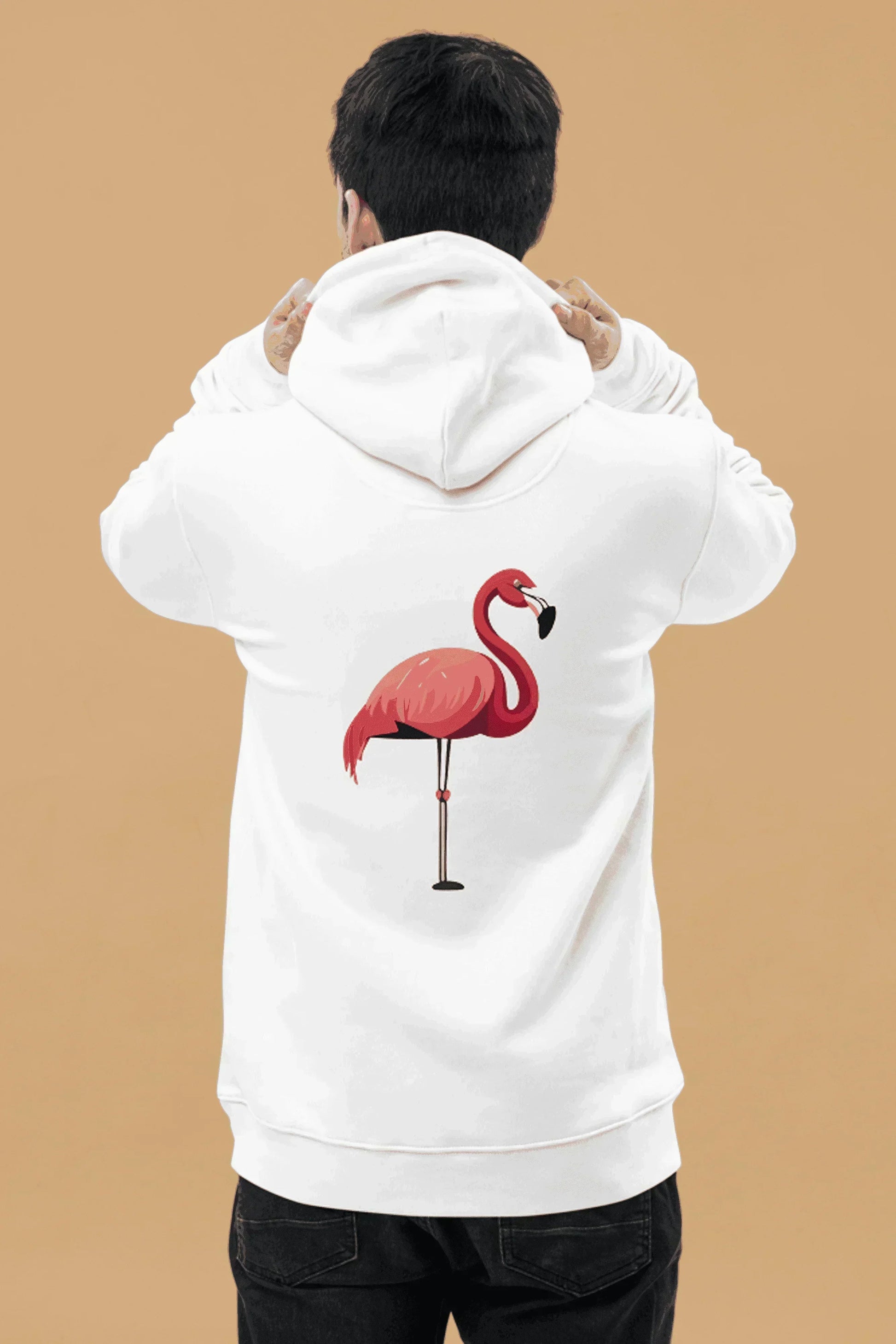 Flamingo Organic Cotton Hoodie