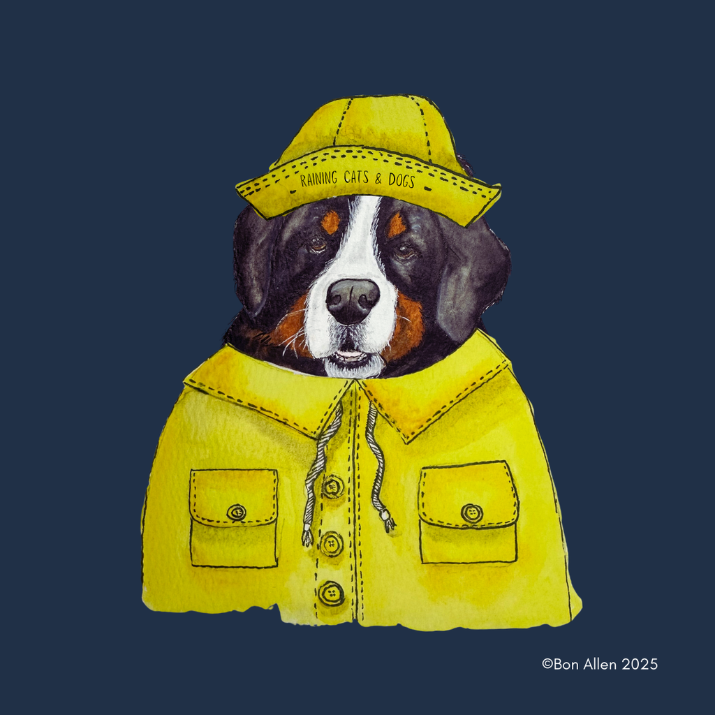 Bernese Mountain Dog Golf Umbrella 60 inch Protection