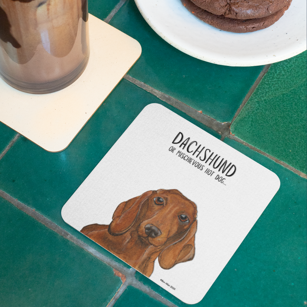Dachshund Coaster Set of 4