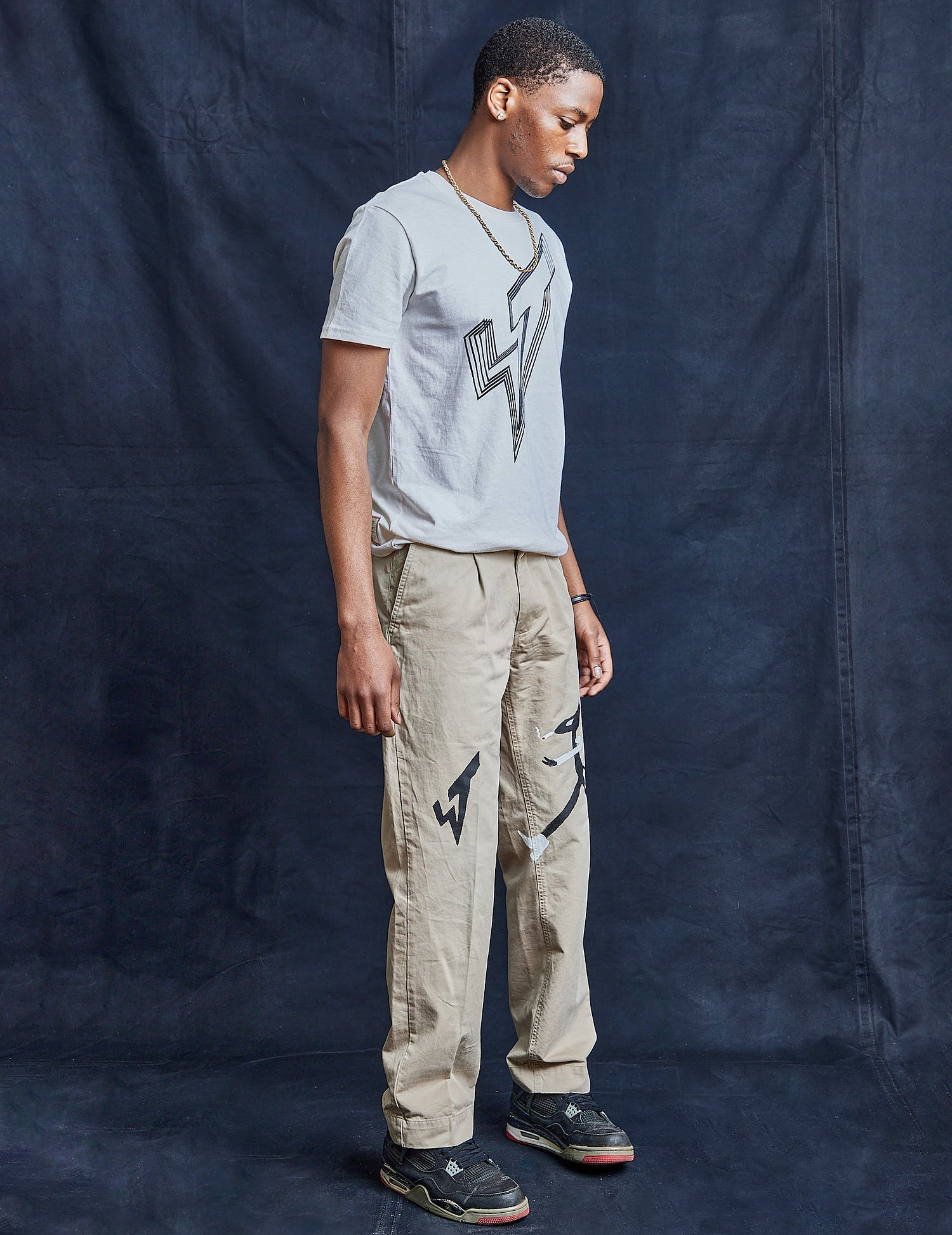 Cats Who Strut Vintage Cotton Trousers