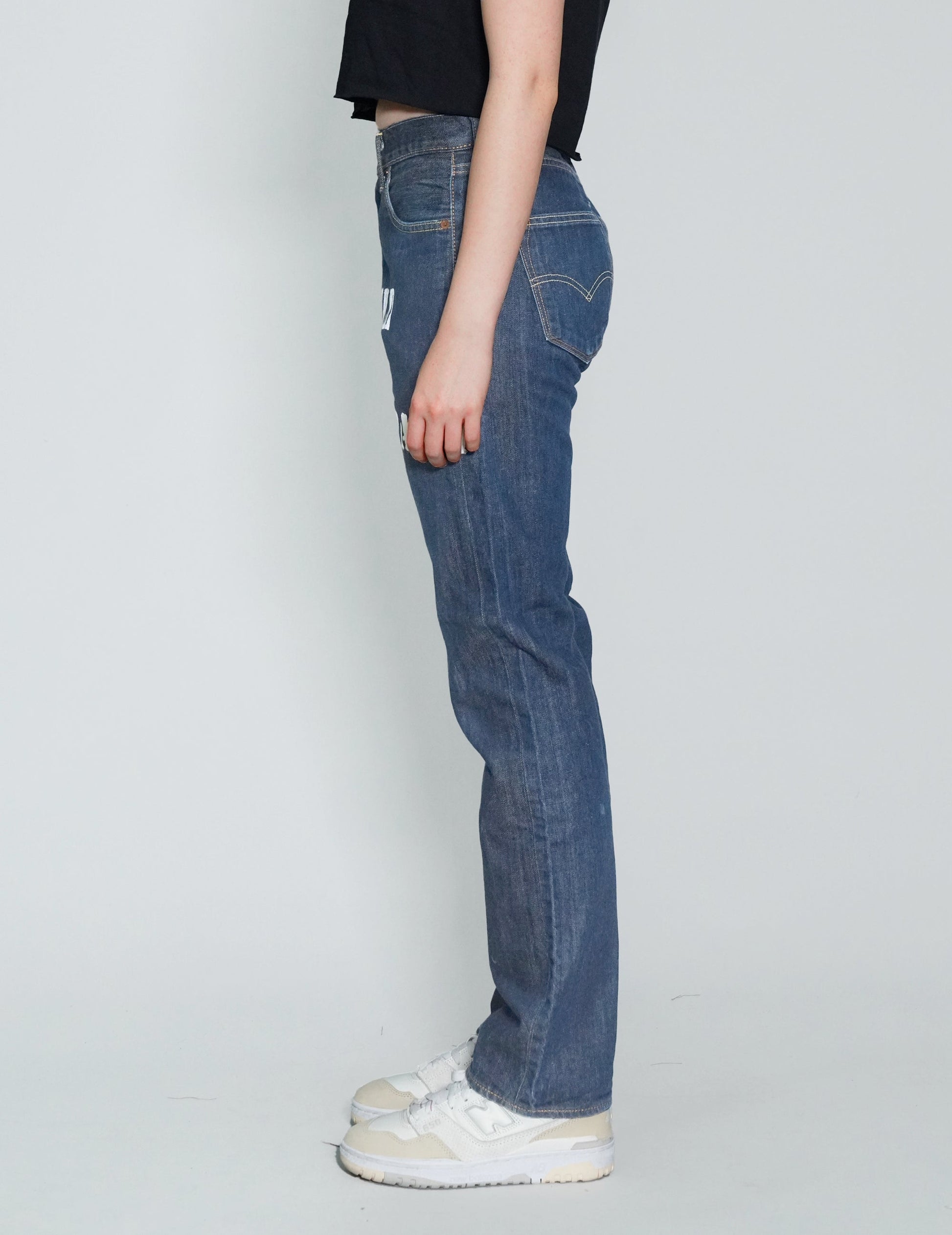 Love Will Tear Us Apart Vintage Blue Jeans