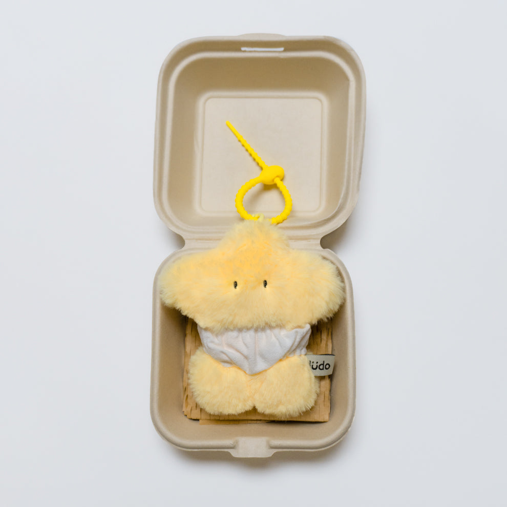 Starry Plush Charm with Hidden Magnet