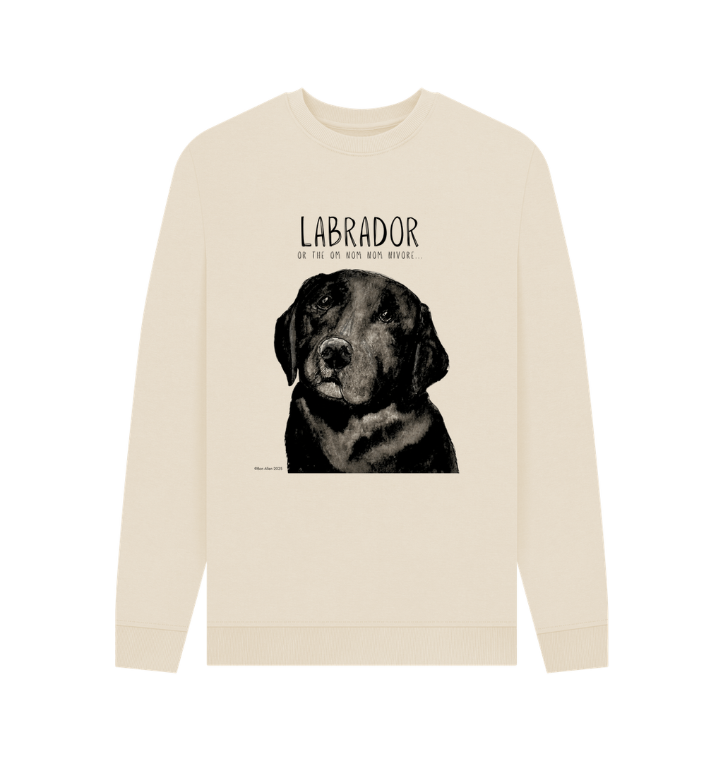 Feast Mode Activated Black Labrador Sweatshirt