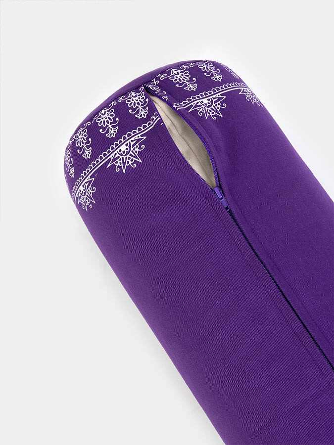 Organic Buckwheat Round Meditation Bolster Cushion