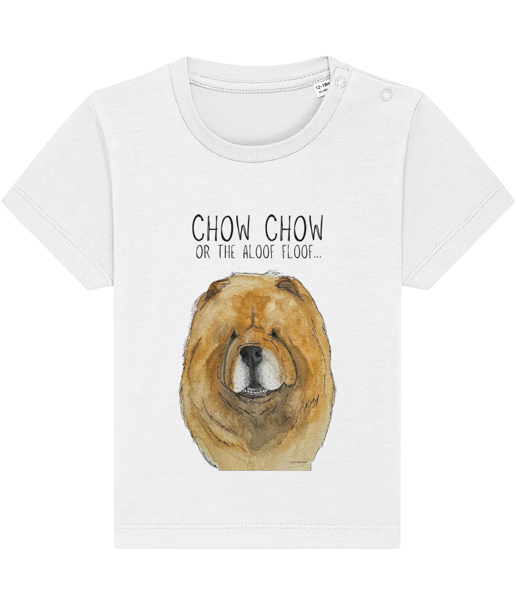 Red Chow Chow Baby T-Shirt