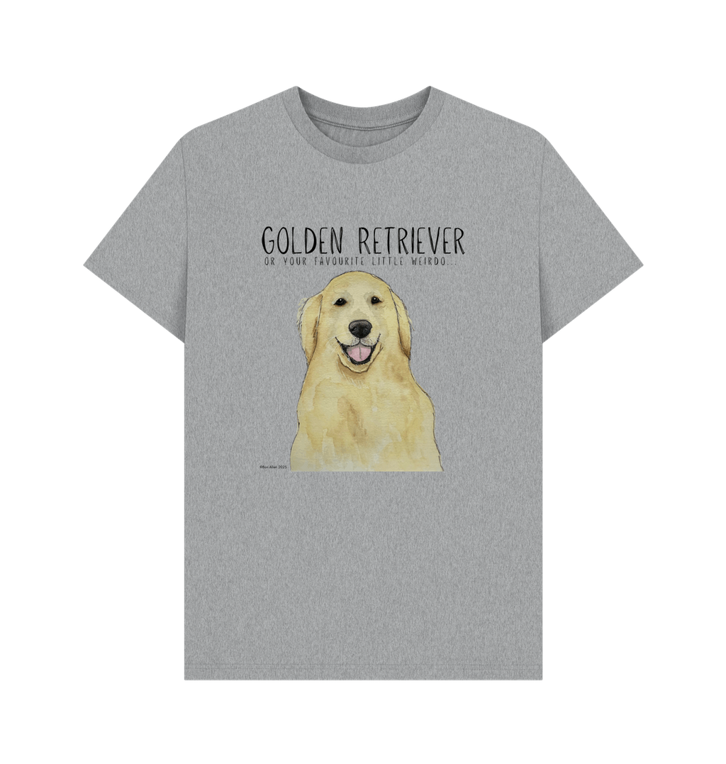 Golden Retriever Vibes Men's Sustainable T-Shirt