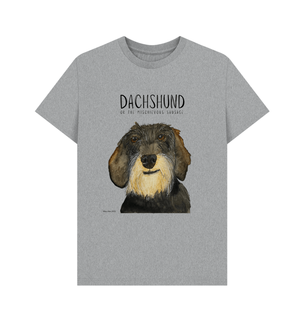 Wire Haired Dachshund T Shirt Mischievous Hot Dog Energy