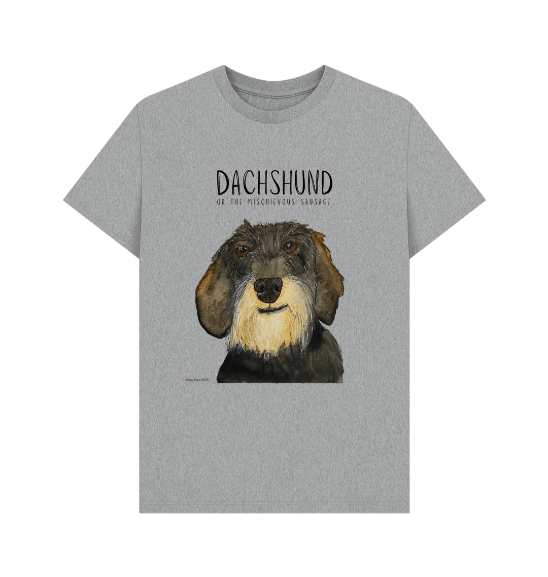 Wire Haired Dachshund T Shirt Mischievous Hot Dog Energy