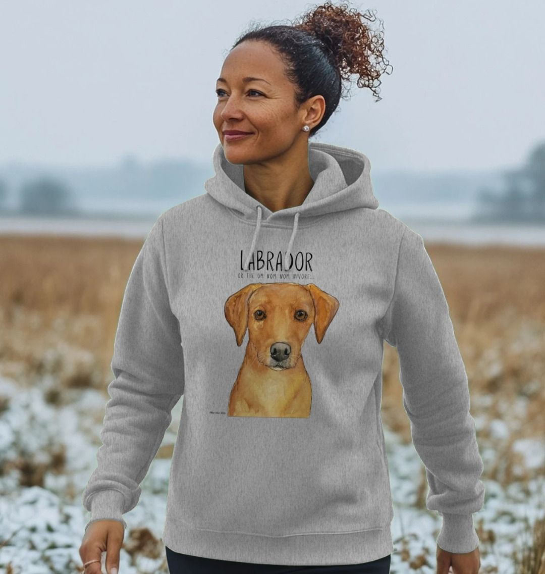 Fox Red Labrador Hoodie for Women