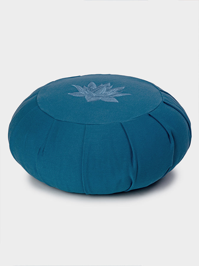 Organic Cotton Round Lotus Zafu Buckwheat Meditation Cushion