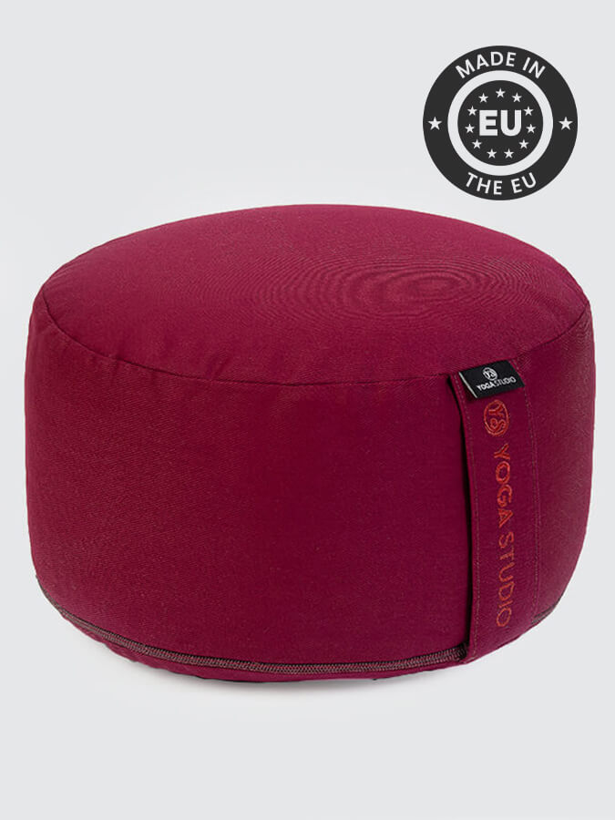 Large Organic Buckwheat Meditation Cushion