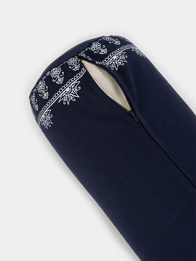 Organic Buckwheat Round Meditation Bolster Cushion