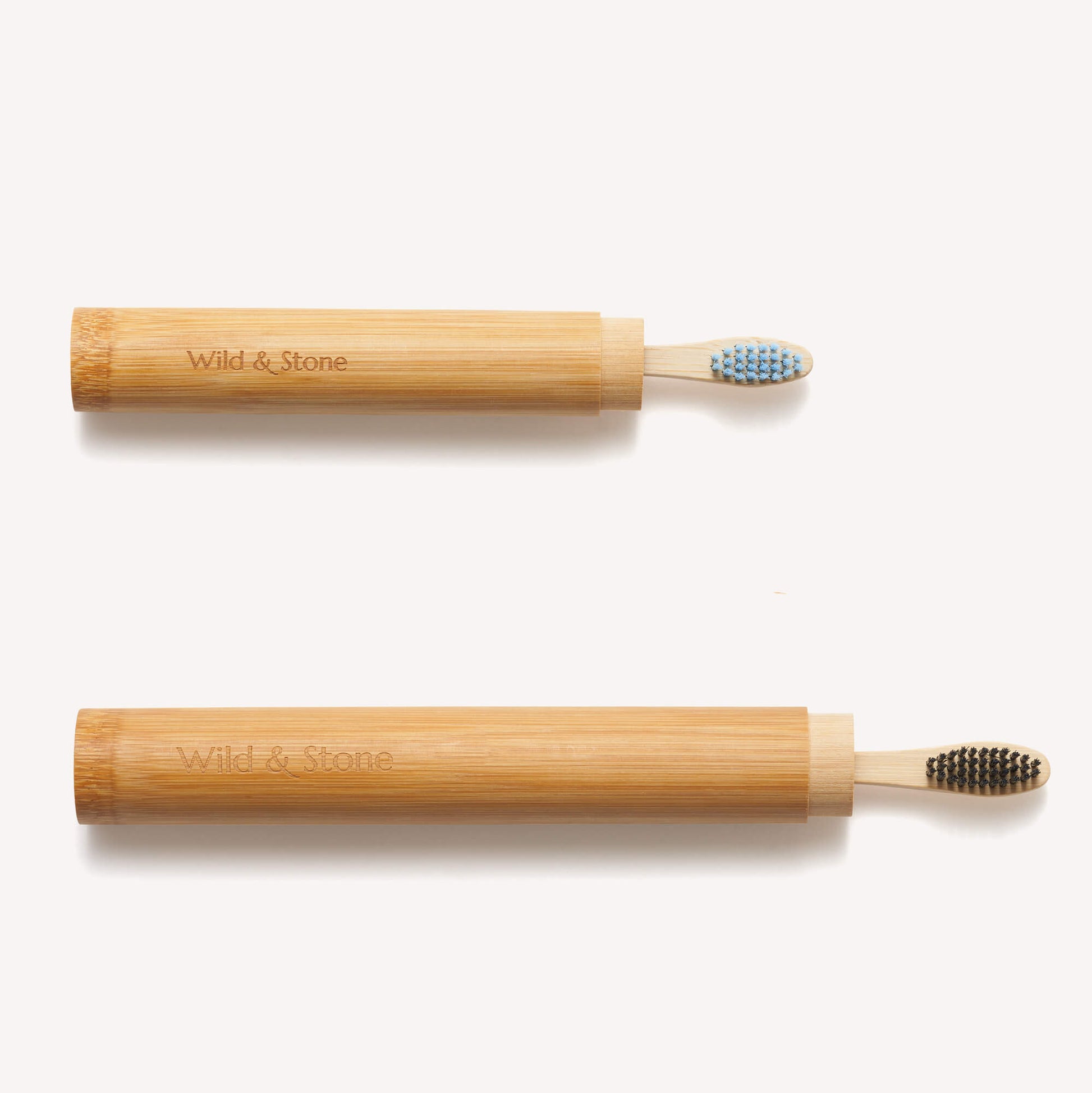 Bamboo Toothbrush Travel Holder for Kids