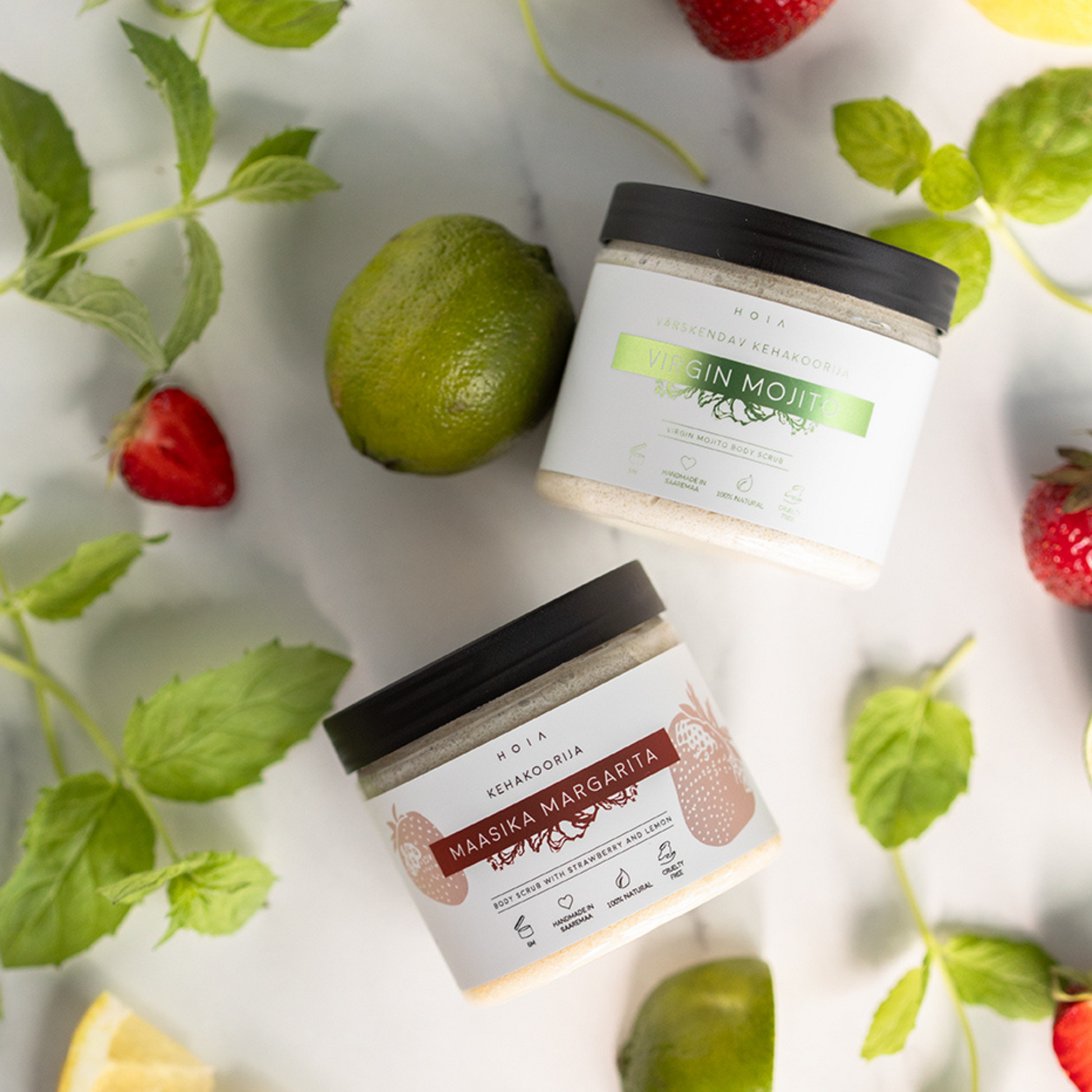 Pamper Yourself with the Mojito-Scented Body Scrub by HOIA at www.brixbailey.com