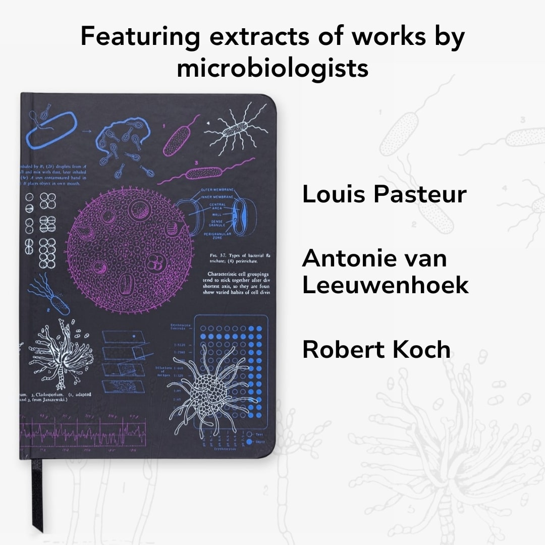 Microbiology A5 Hardcover Notebook