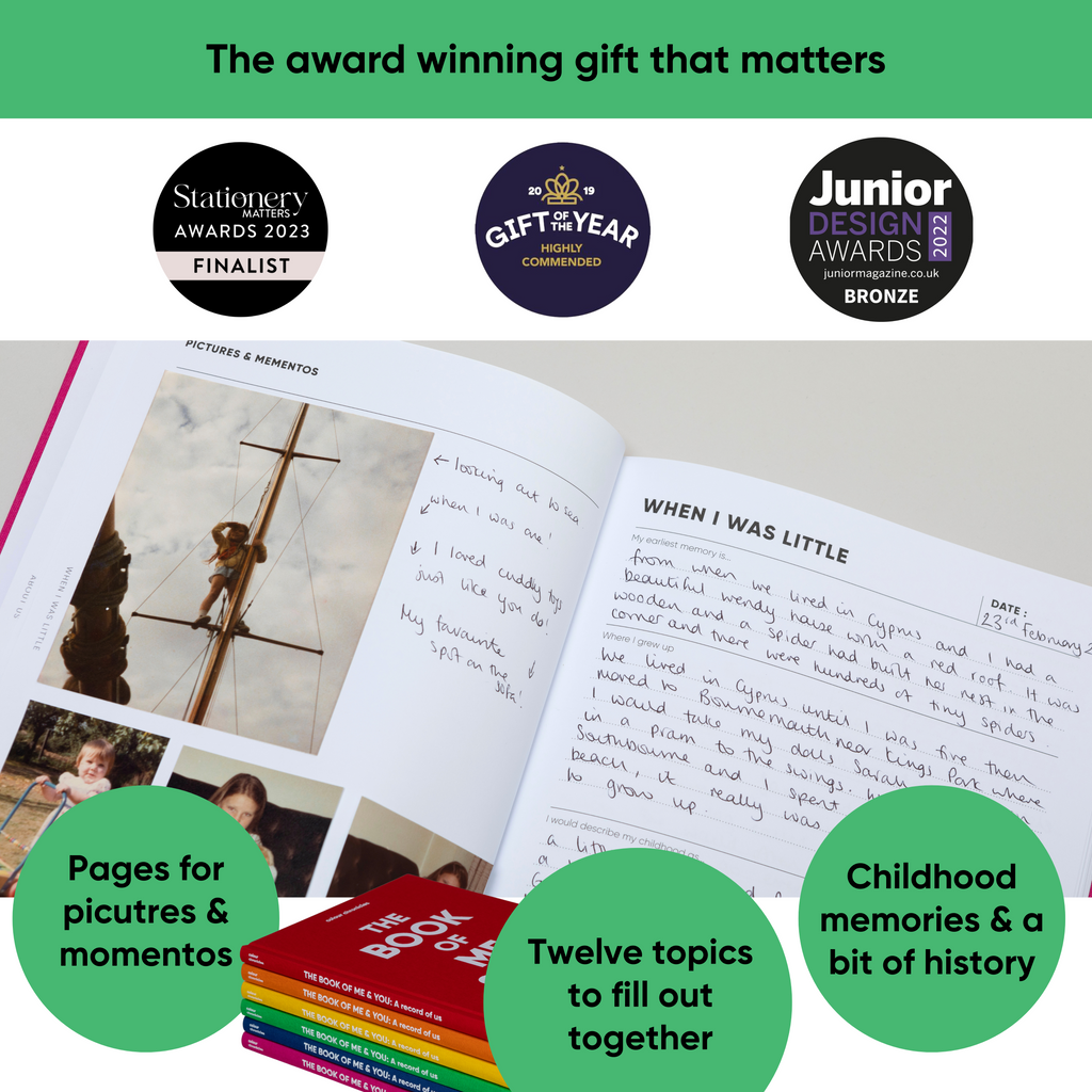 The Book of Me and You: A Shared Memory Journal