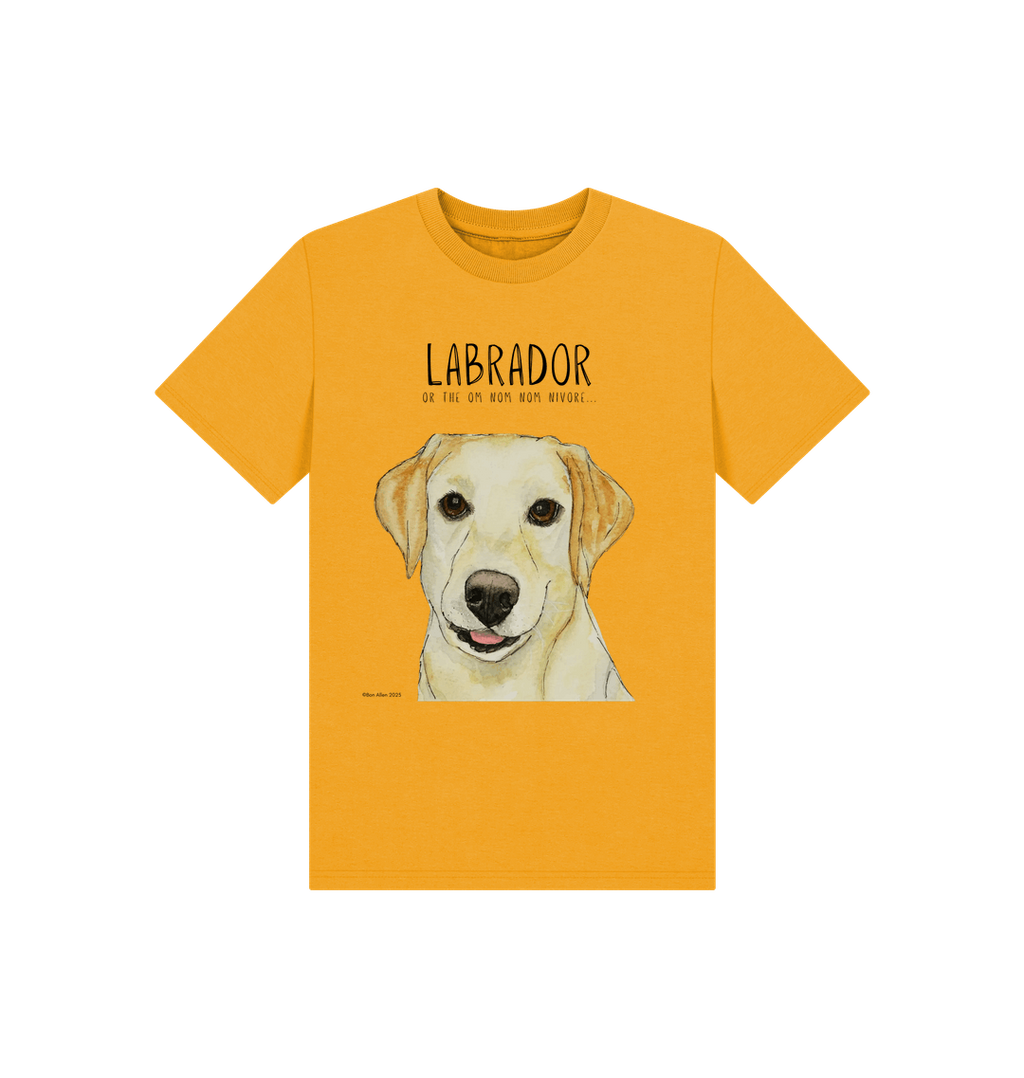 Yellow Labrador Snack Patrol Kids T-Shirt