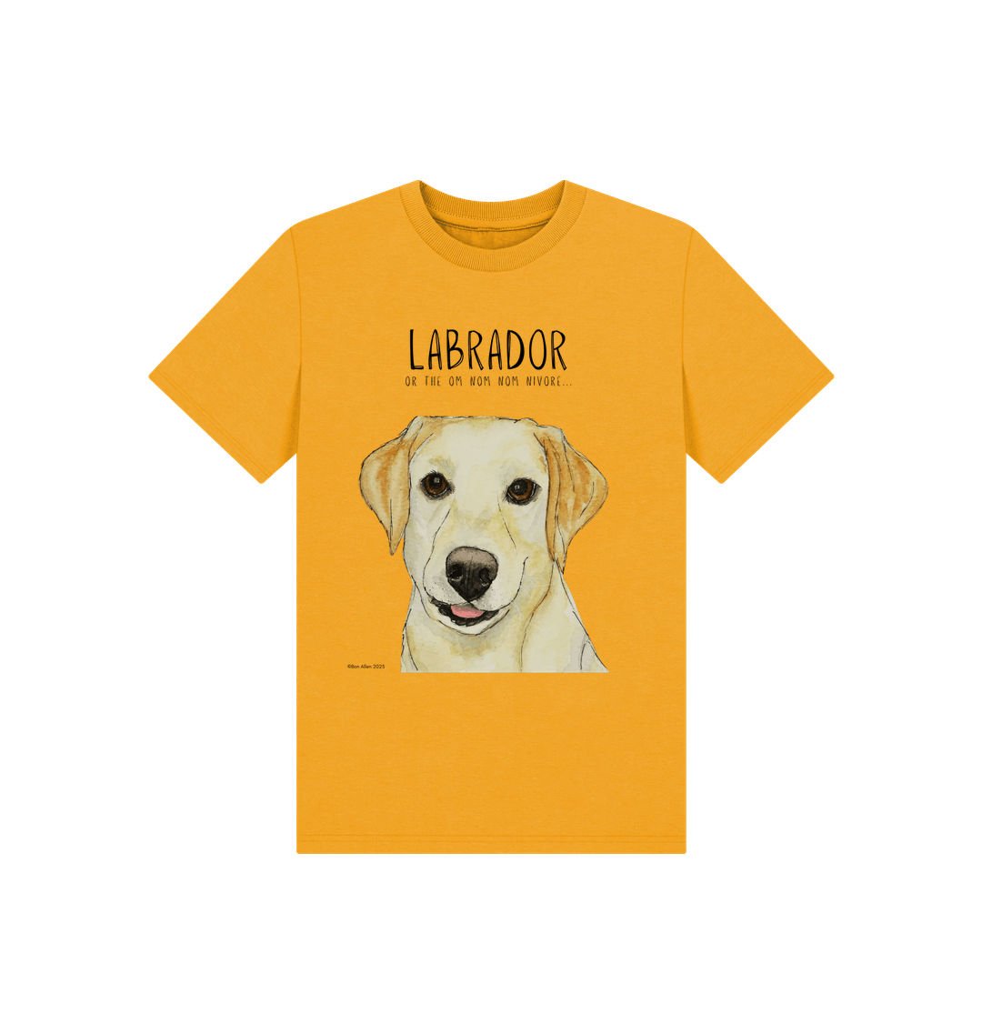Yellow Labrador Snack Patrol Kids T-Shirt