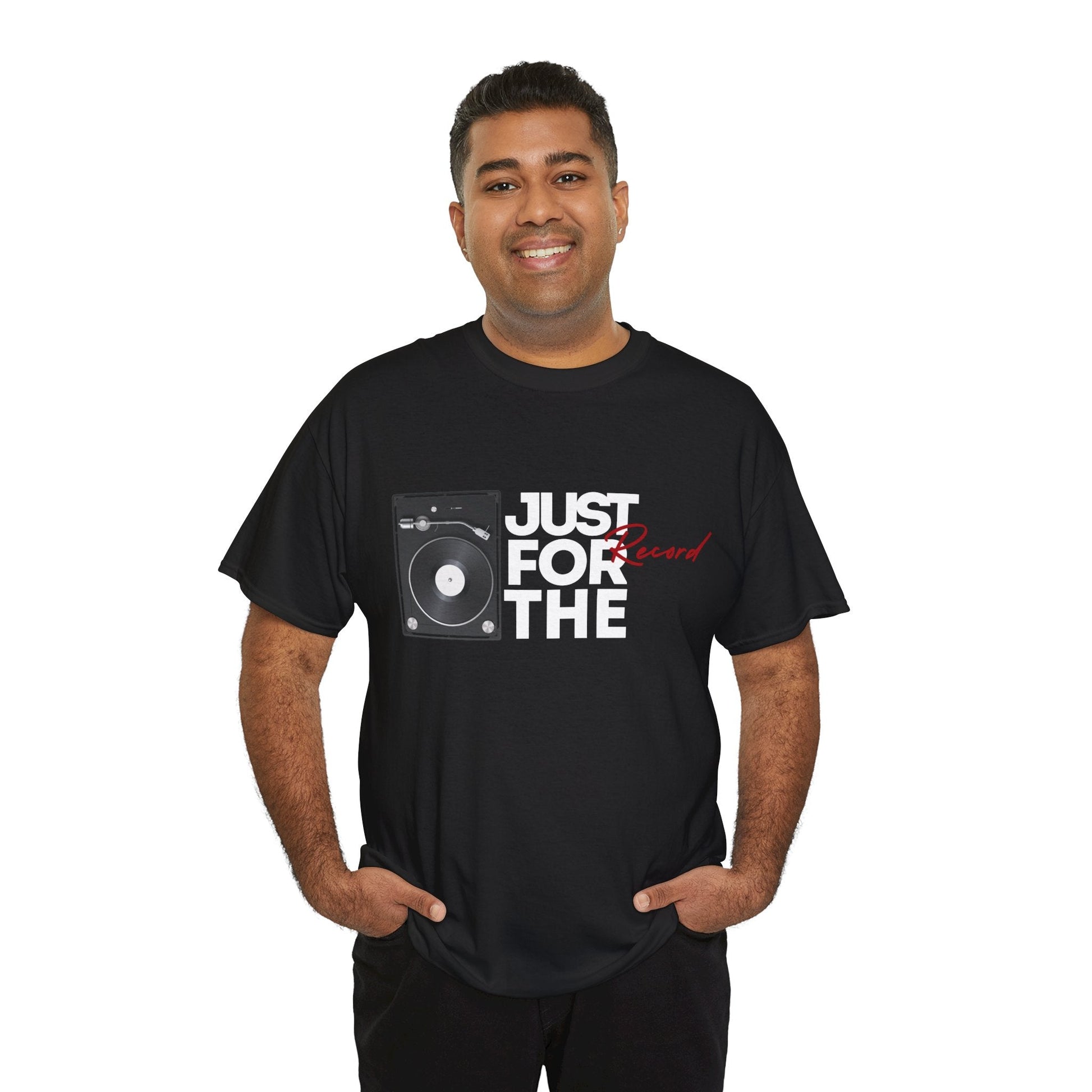 Just for the Record Men's Vinyl T-Shirt