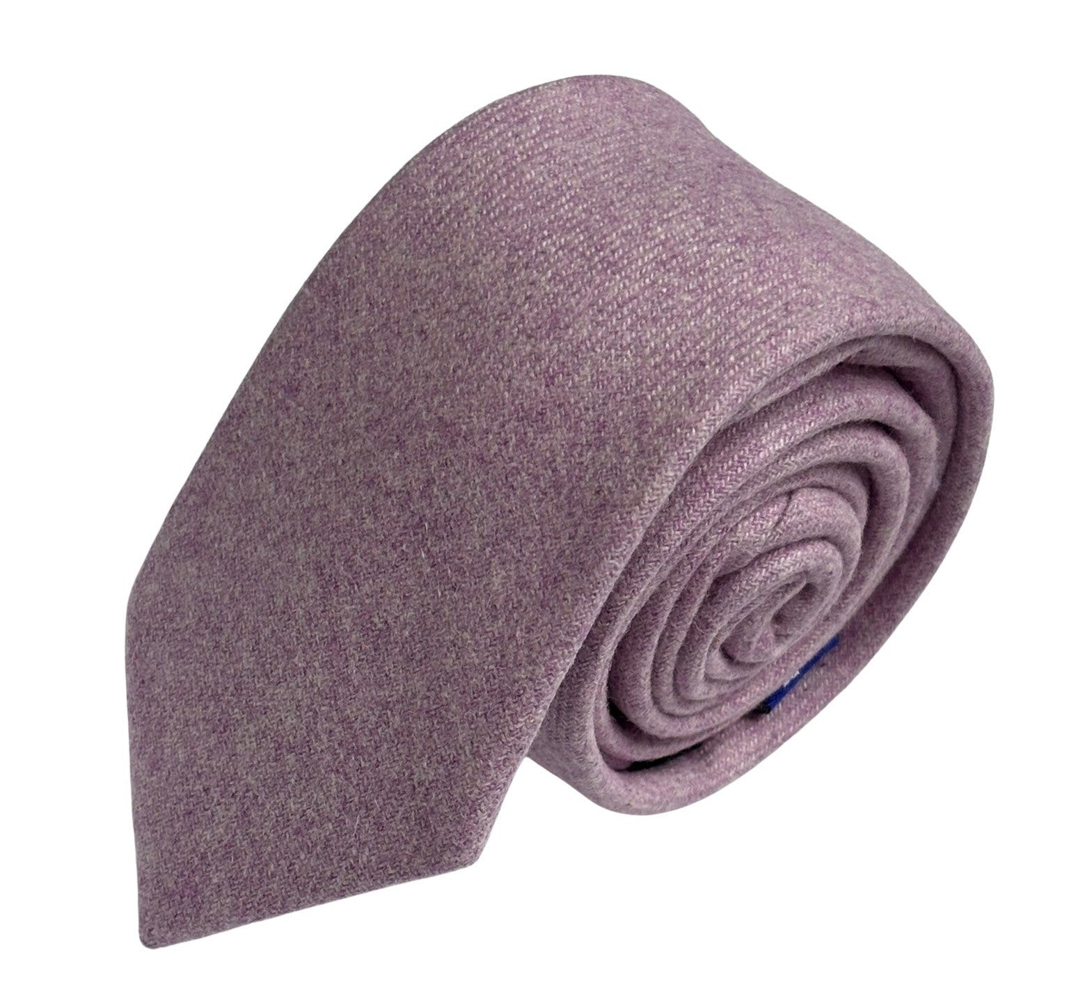 Light Purple Lavender Wool Tie Handmade