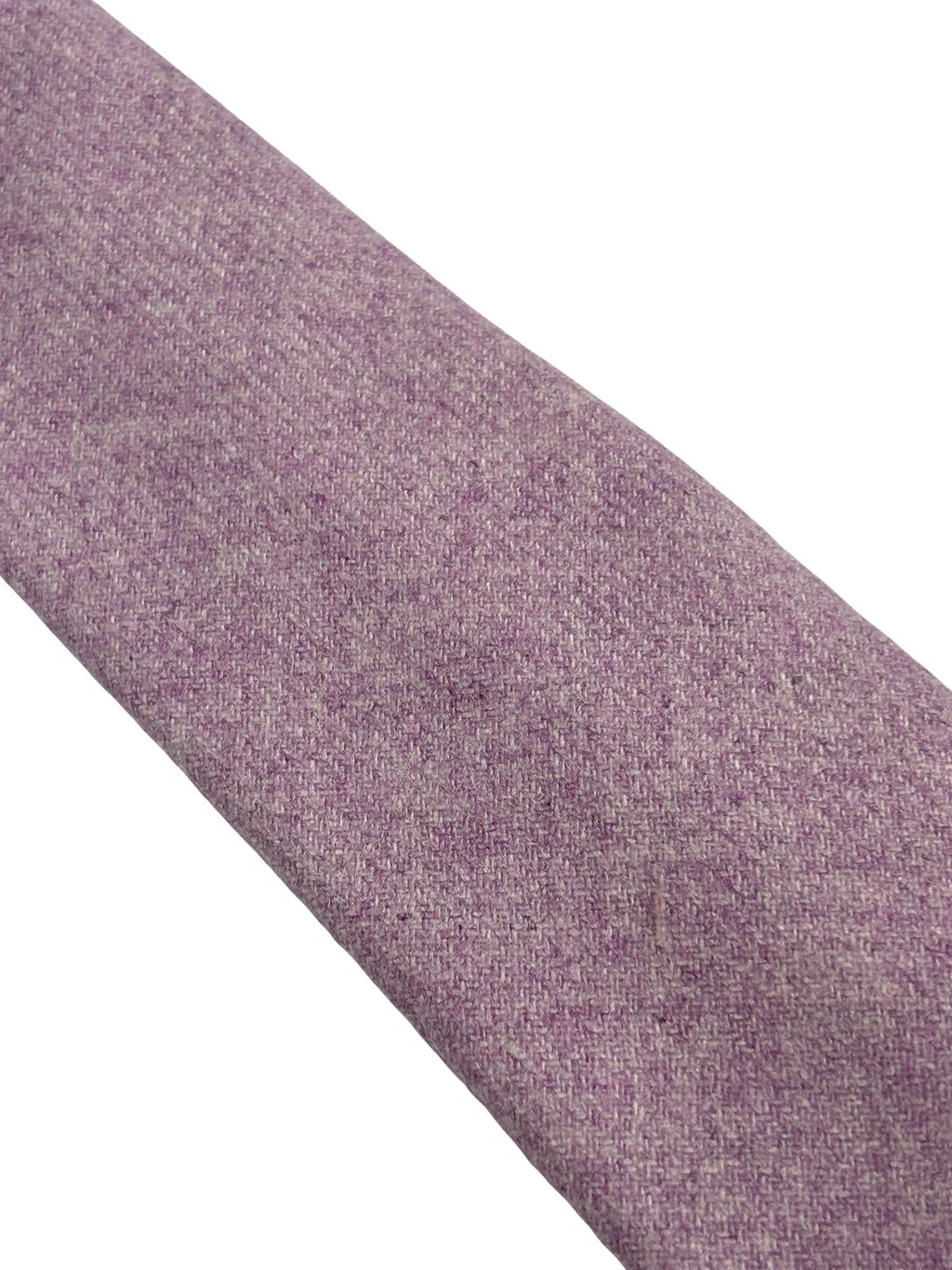 Light Purple Lavender Wool Tie Handmade