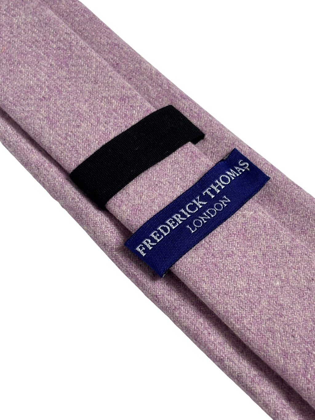 Light Purple Lavender Wool Tie Handmade