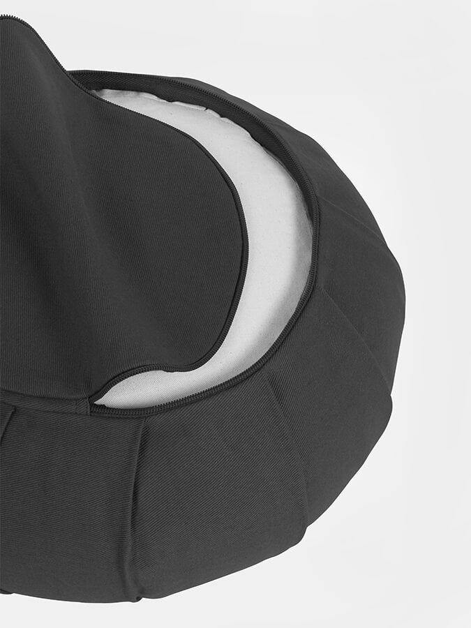 Organic Cotton Round Lotus Zafu Buckwheat Meditation Cushion