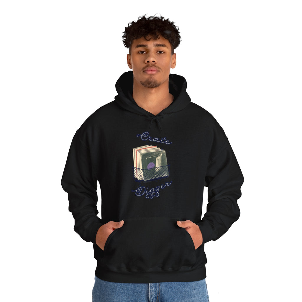 Crate Digger Men's Hoodie