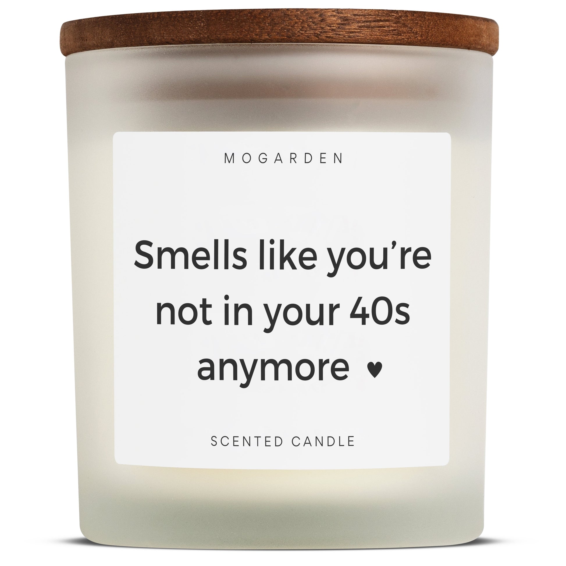 50th Birthday Candle Gift for Women and Men, Luxury Vanilla Soy Wax