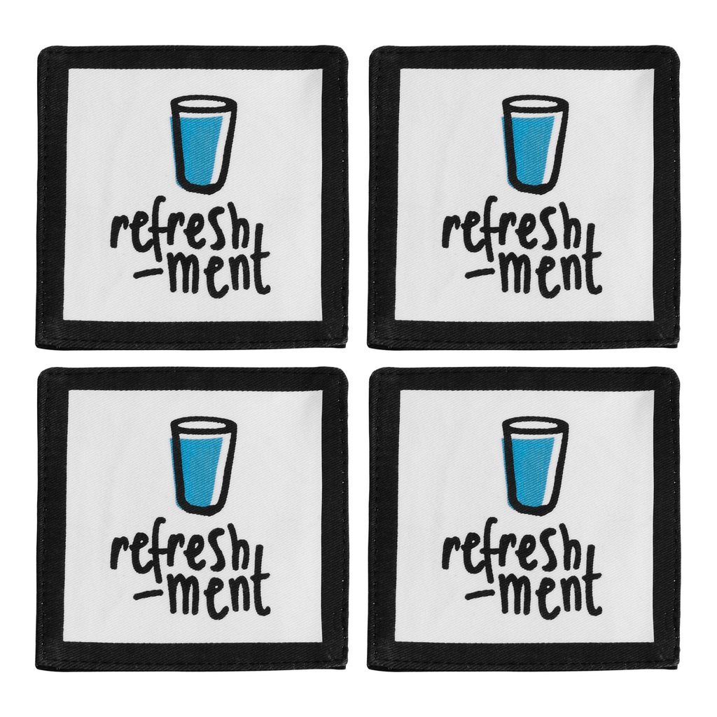 Set of Four Refreshment Coasters