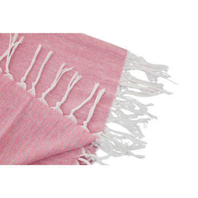 Poppy Red Hammam Towel