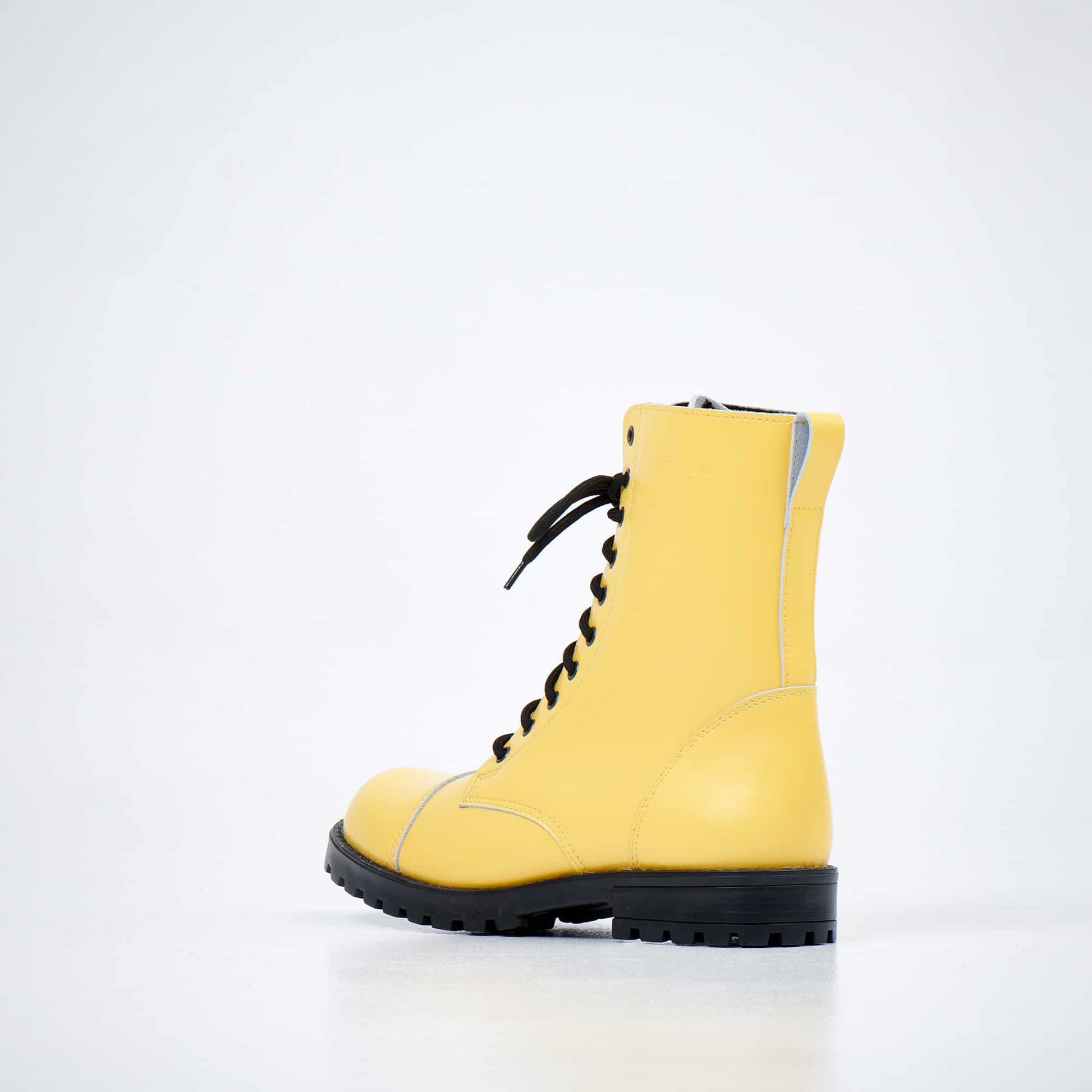 511 Yellow Leather Boots – Durable, Comfortable & Stylish by Samelin at www.brixbailey.com