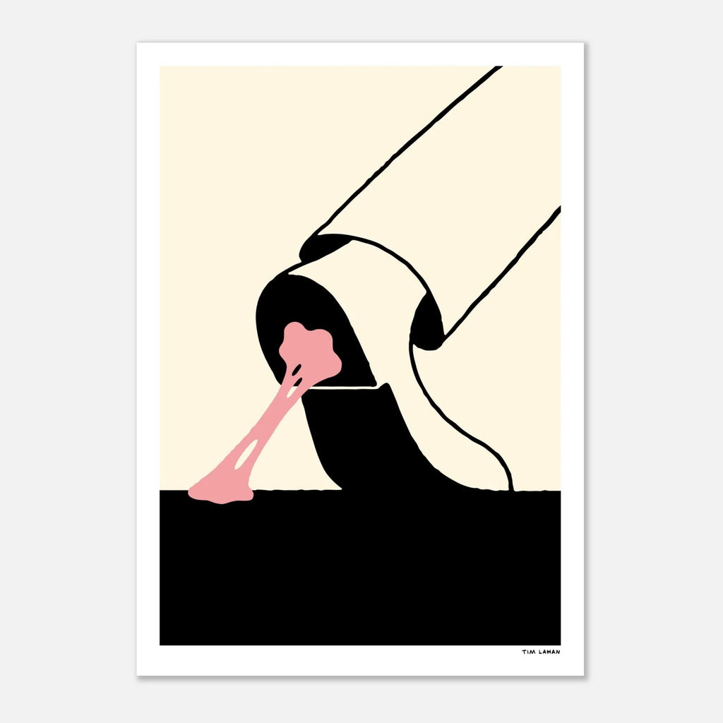 Stuck Print by Tim Lahan