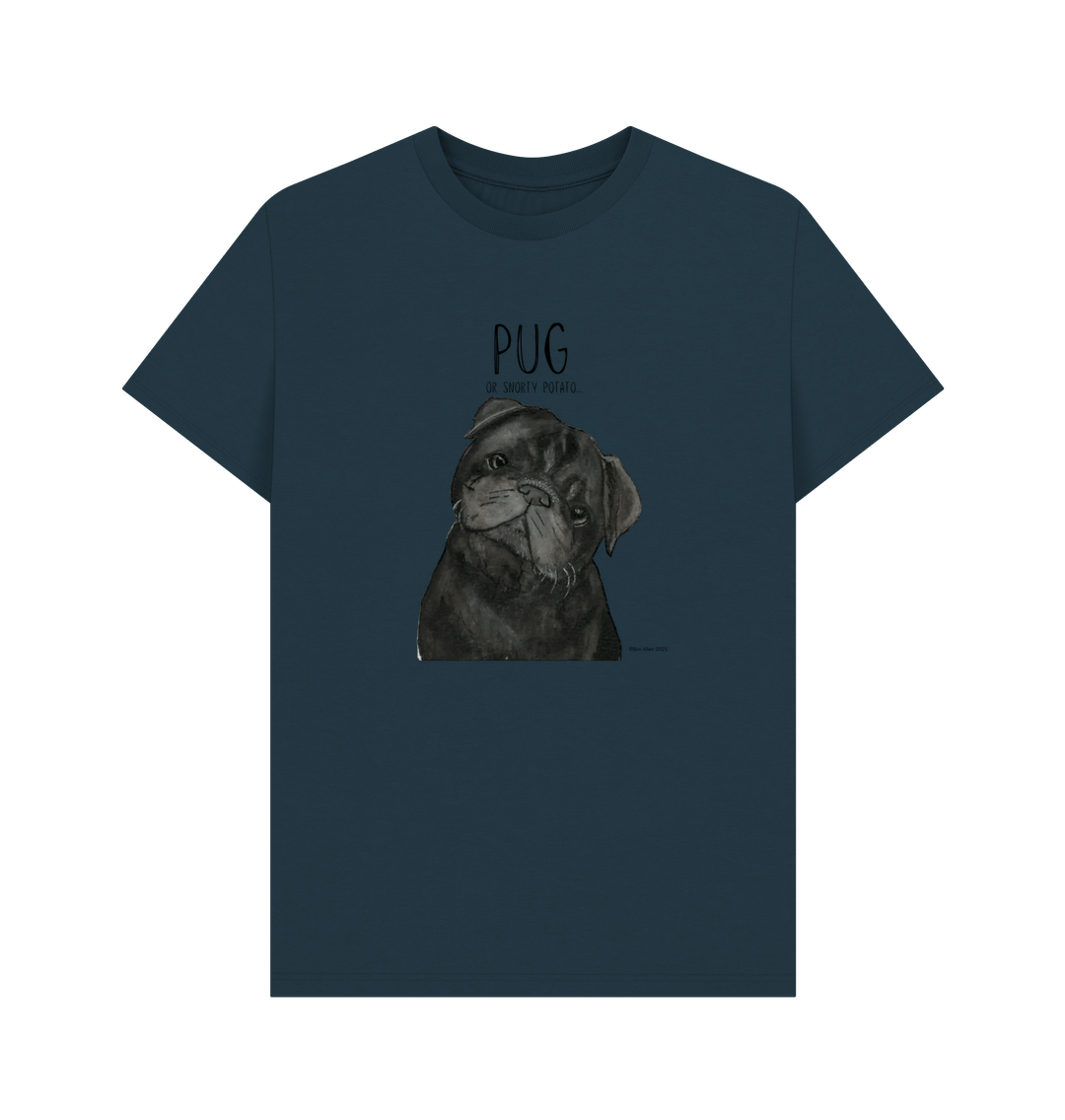Snorty Potato Men's T-Shirt for Pug Lovers