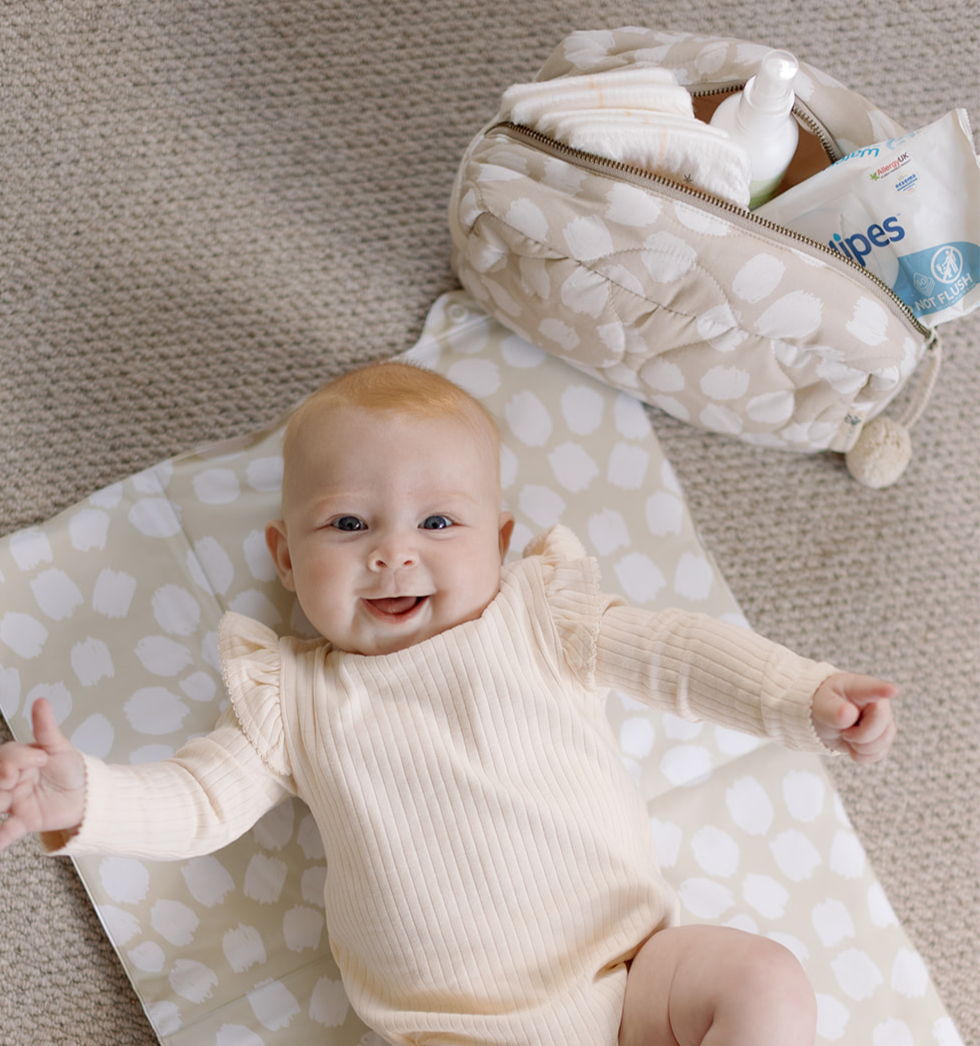 Quilted Washbag - Scallop