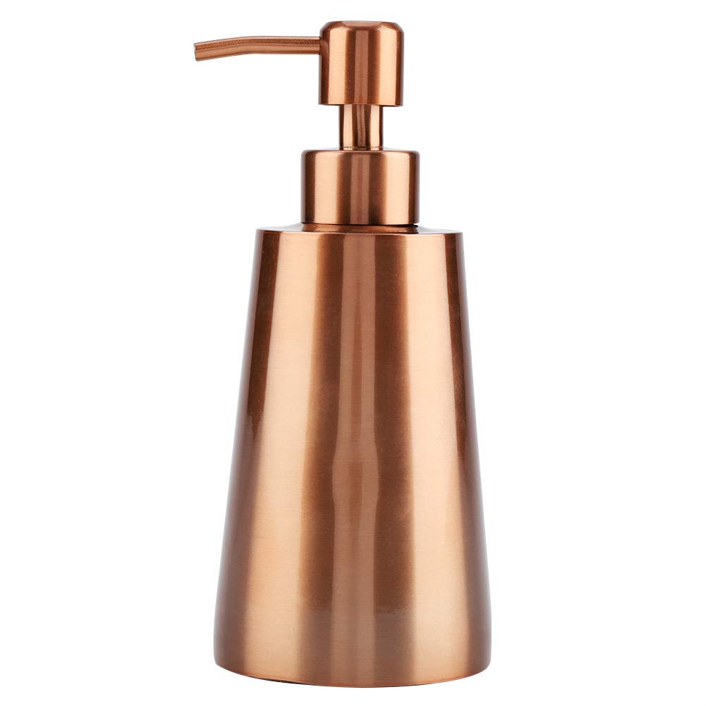 Rose Gold Stainless Steel Soap and Lotion Dispenser 350ml