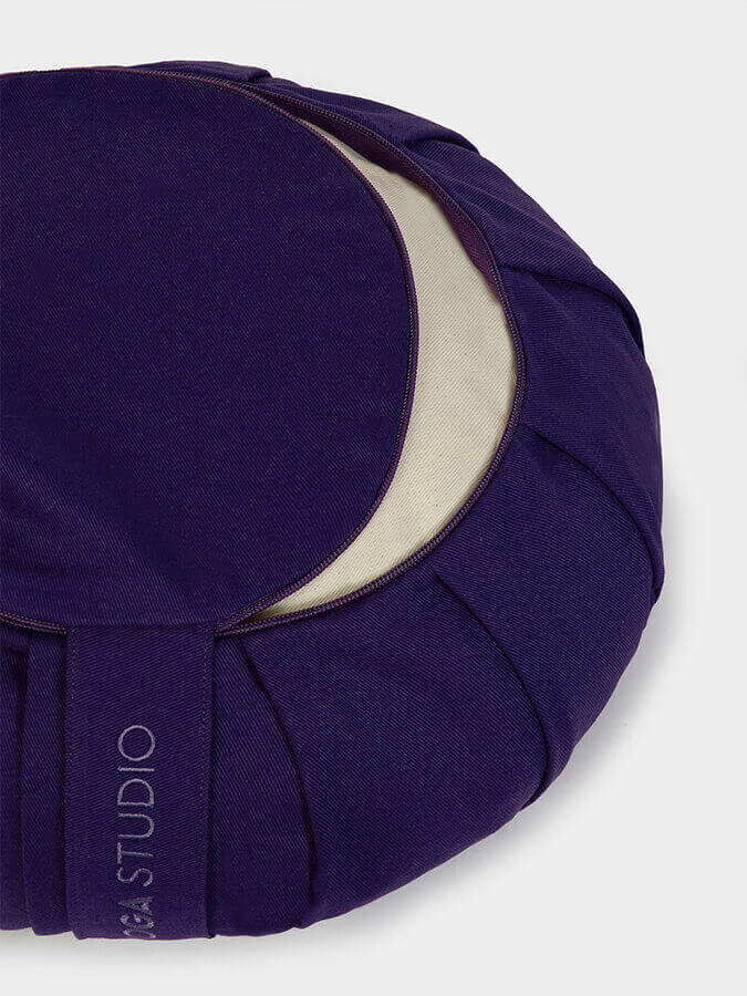 Organic Buckwheat Zafu Round Meditation Cushion