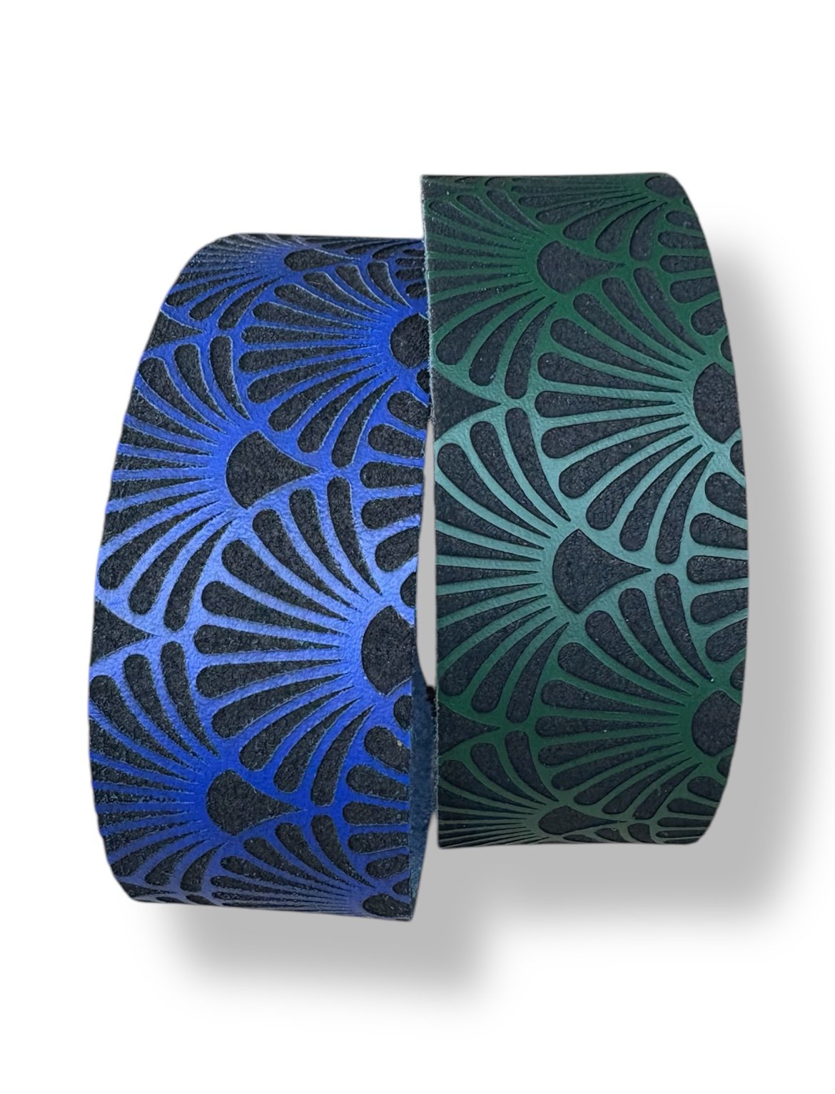 Leather Collar Art Deco
