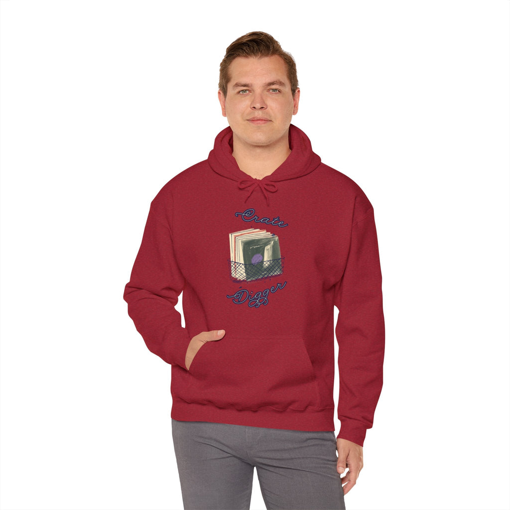 Crate Digger Men's Hoodie