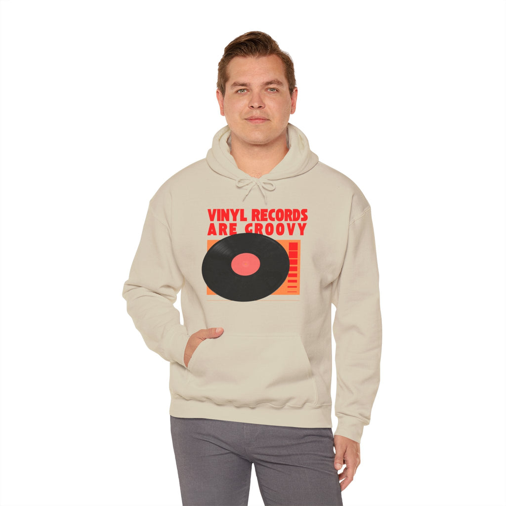 Vinyl Records Are Groovy Men's Hoodie