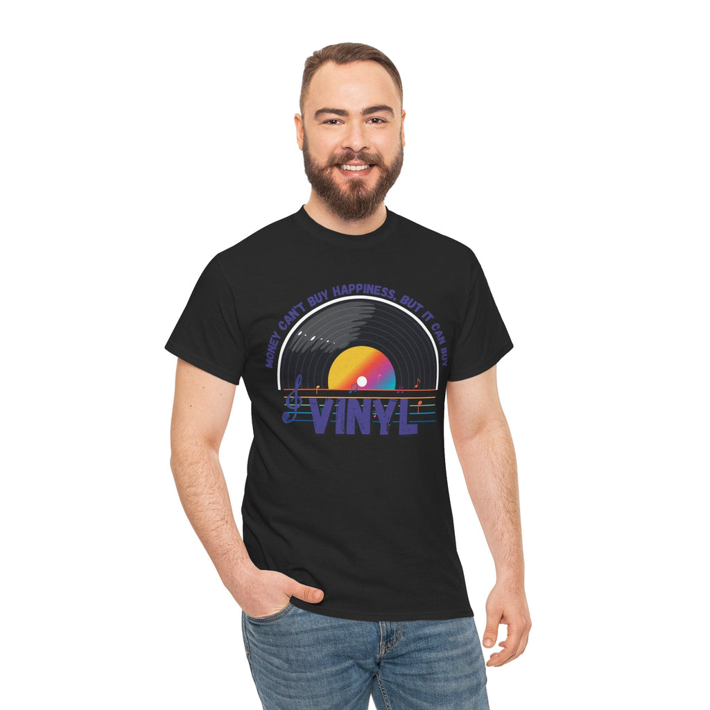 Money Can't Buy Happiness But It Can Buy Vinyl Men's T-Shirt
