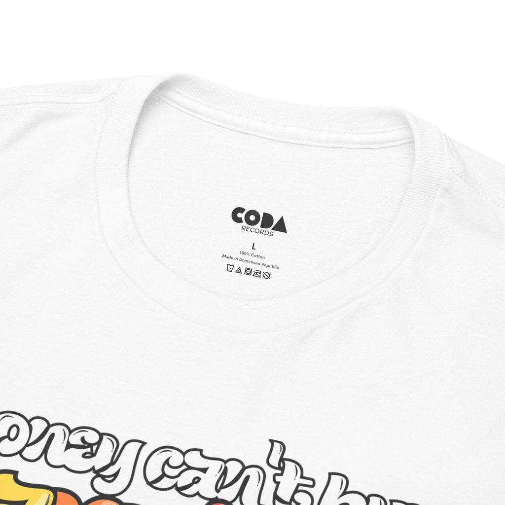 Money Can't Buy Happiness Men's Vinyl Record T-Shirt