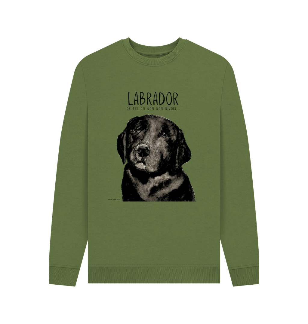 Feast Mode Activated Black Labrador Sweatshirt