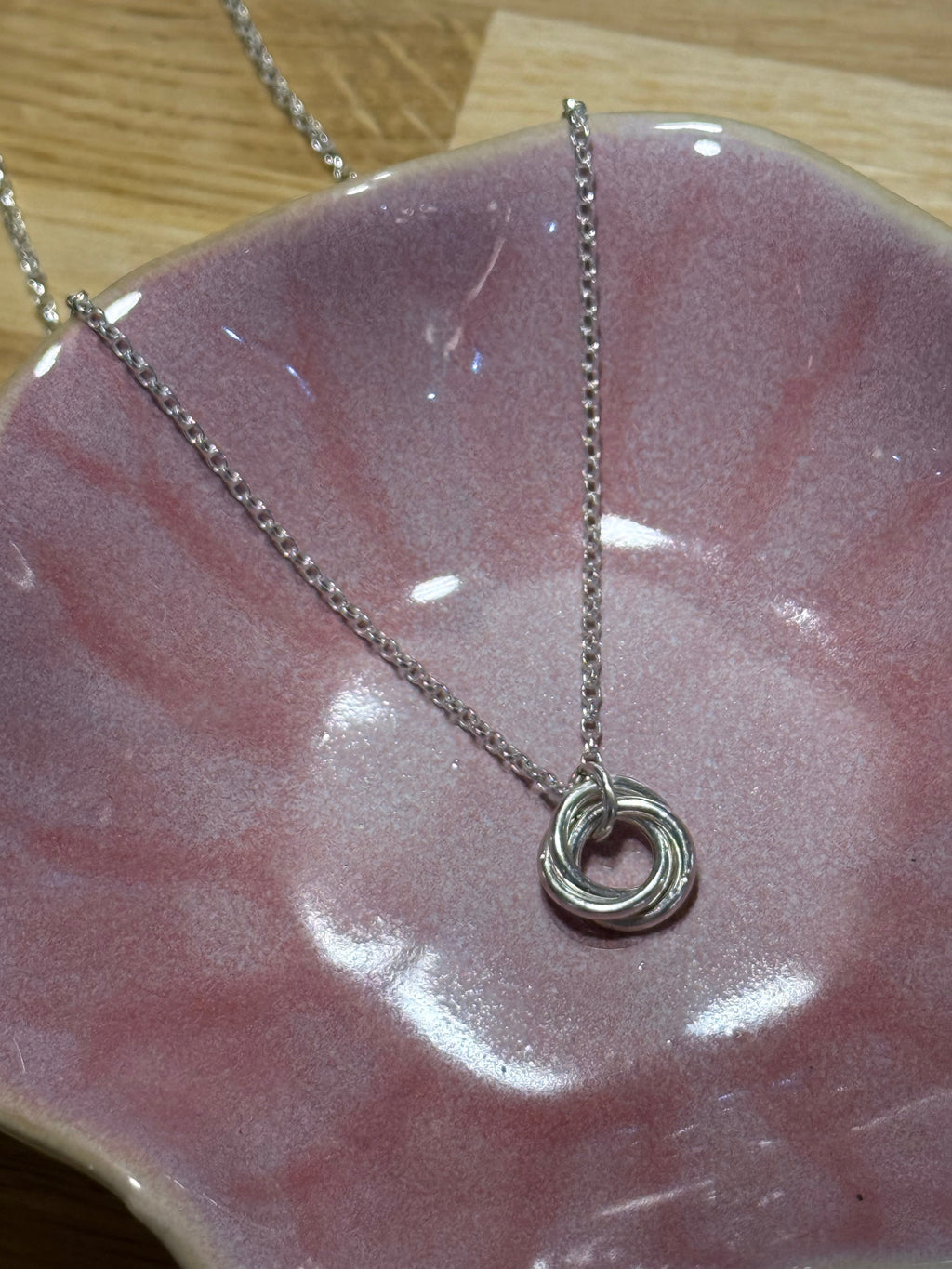 Russian Twist Sterling Silver Necklace