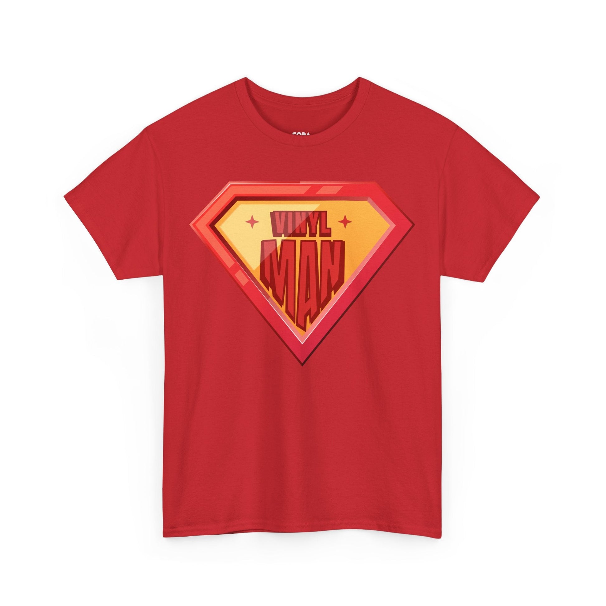 Vinyl Man Men's Superhero T-Shirt