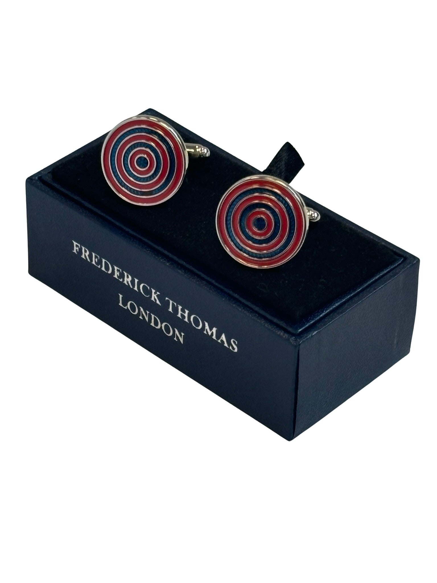 Red and Blue Target Cufflinks