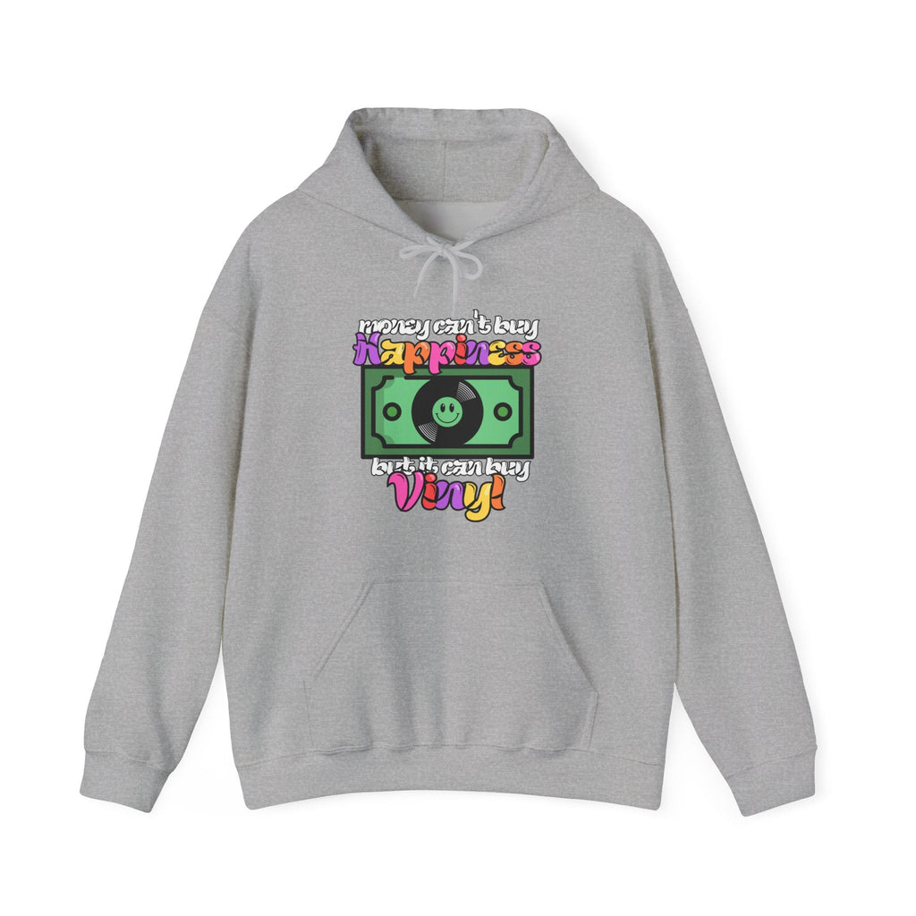 Money Can't Buy Happiness But It Can Buy Vinyl Men's Hoodie